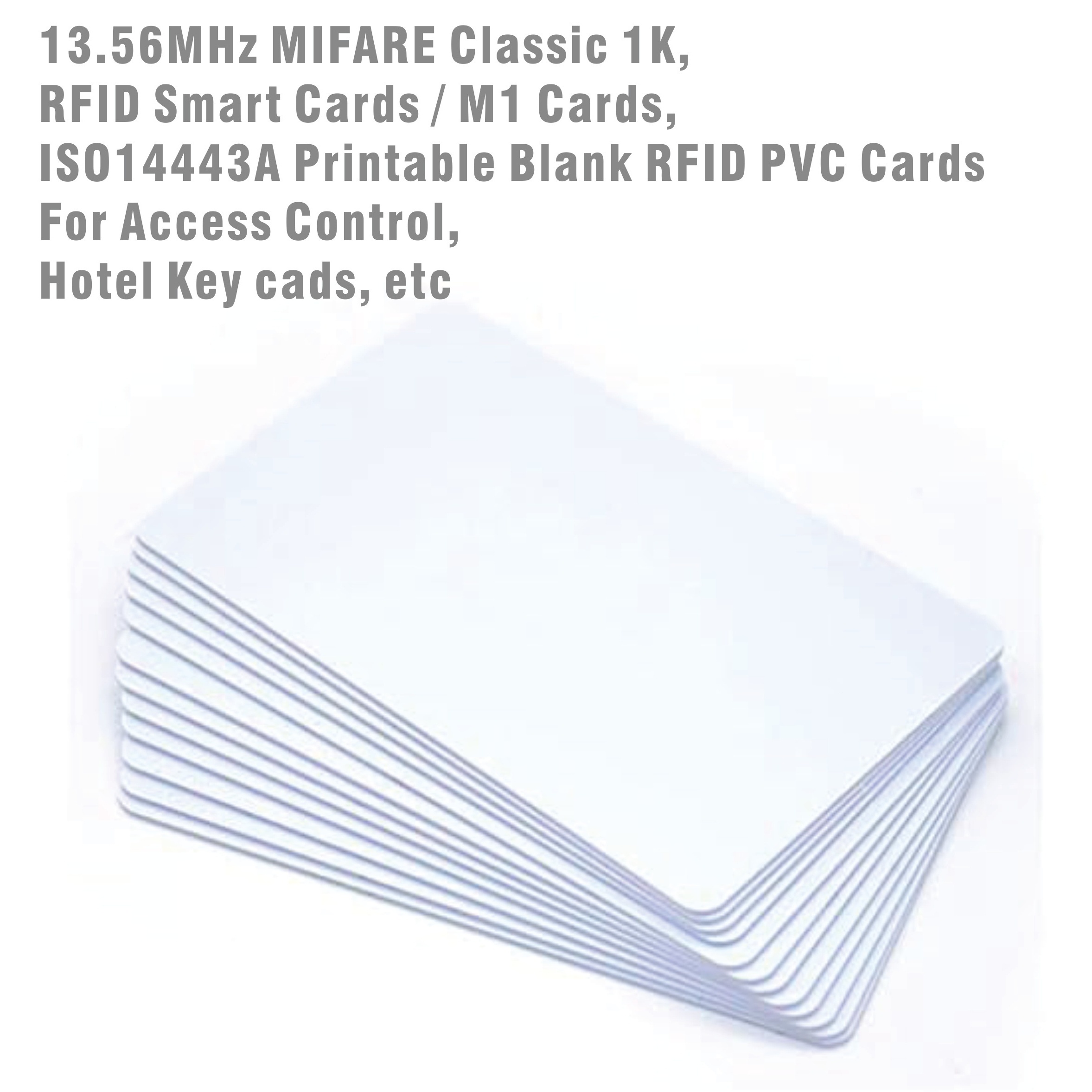 Porte clefs Mifare Classic en cuir 13.56MHz RFID NFC