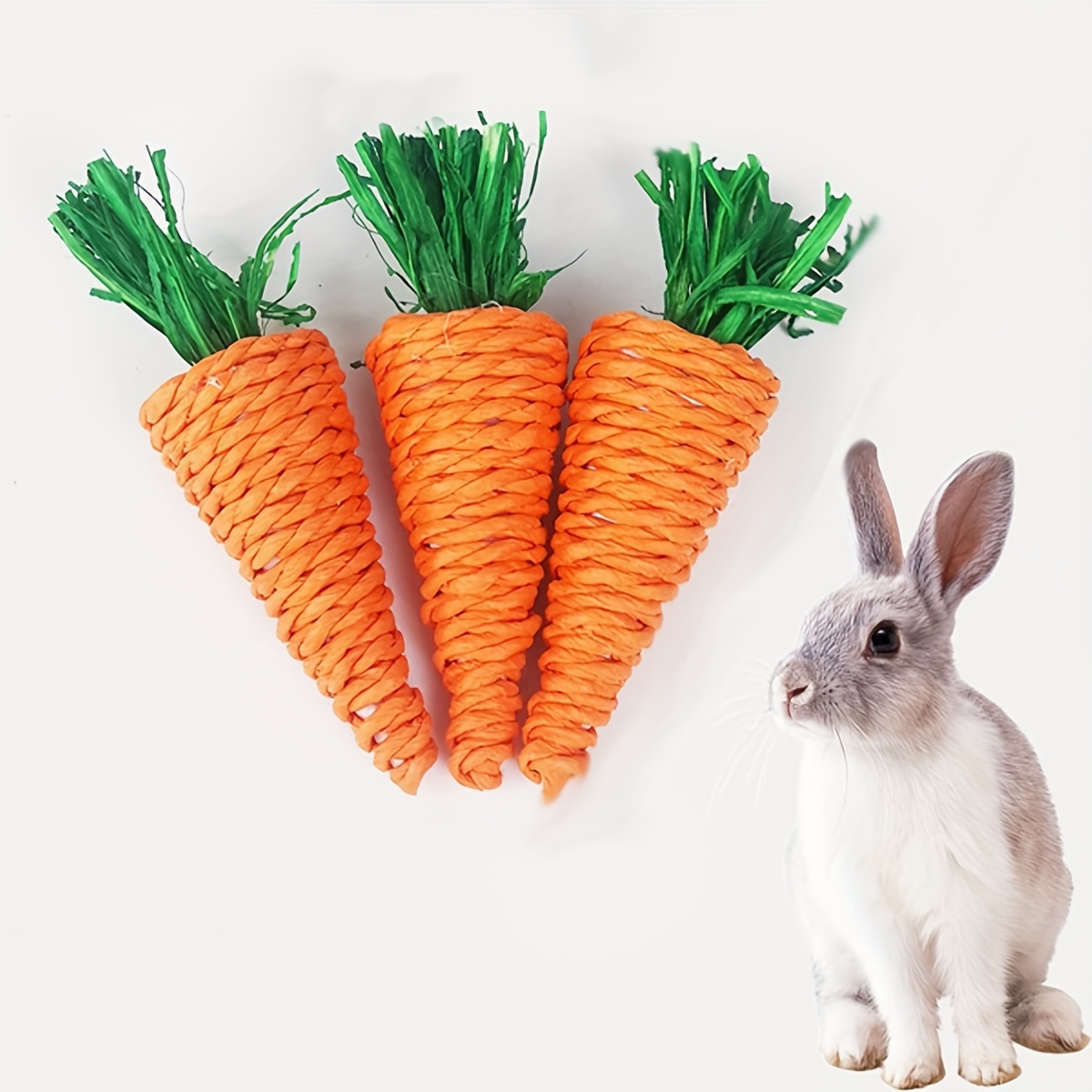 Small Pet Interesting Puzzle Toy, Carrot Graphic Food Leaking Ball, Rabbit  Feed Dispenser Toy, Slow Feed, Suitable For Small Pets, Such As Rabbits And  Chinchilla - Temu