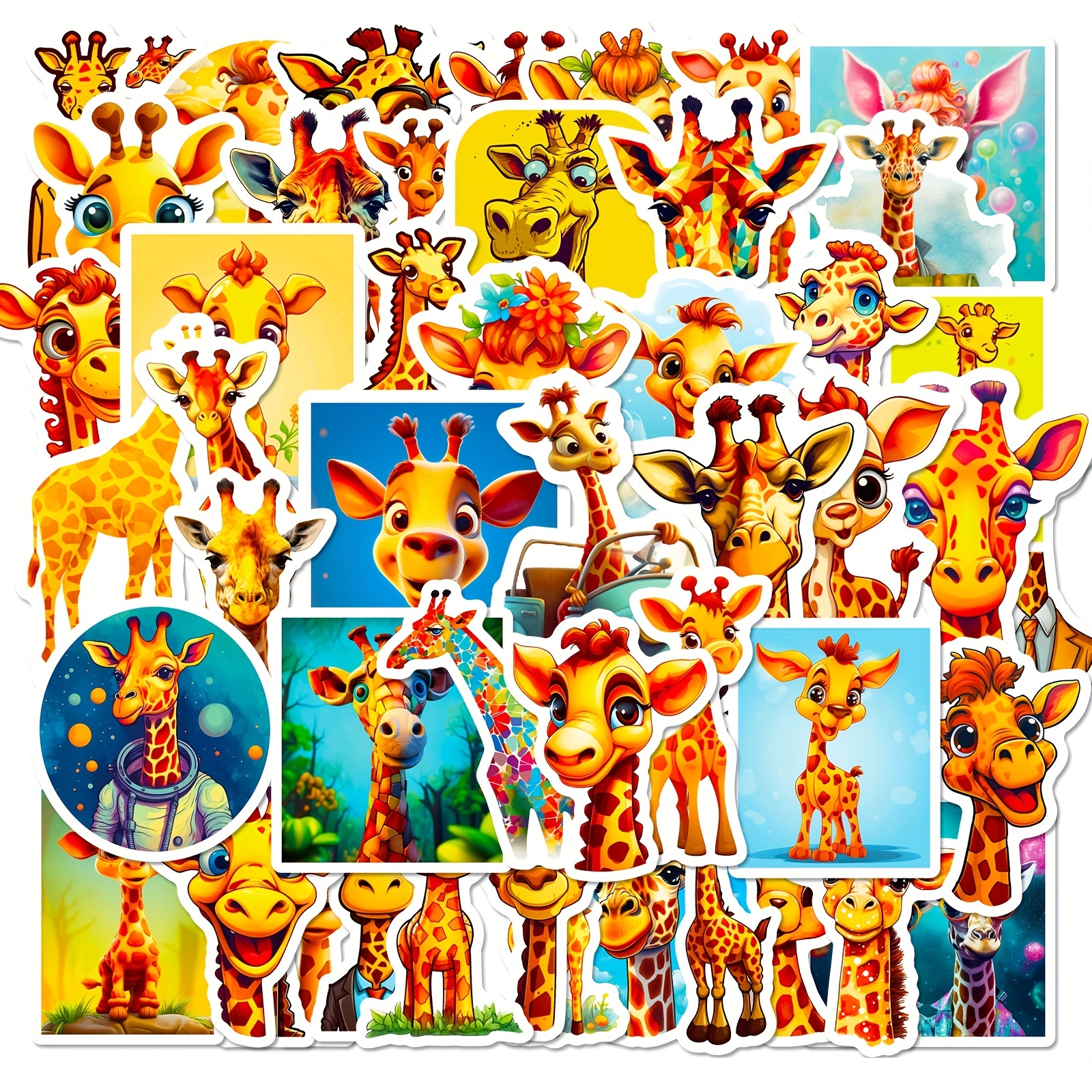 Giraffe Decal - Temu