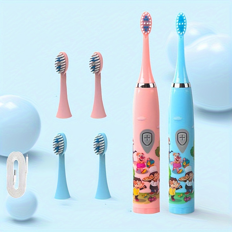 Cepillo de dientes ultra suave, cepillo de dientes para bebé, cerdas de  hilo dental extra suaves sin BPA con limpiador de lengua, cepillo suave  para