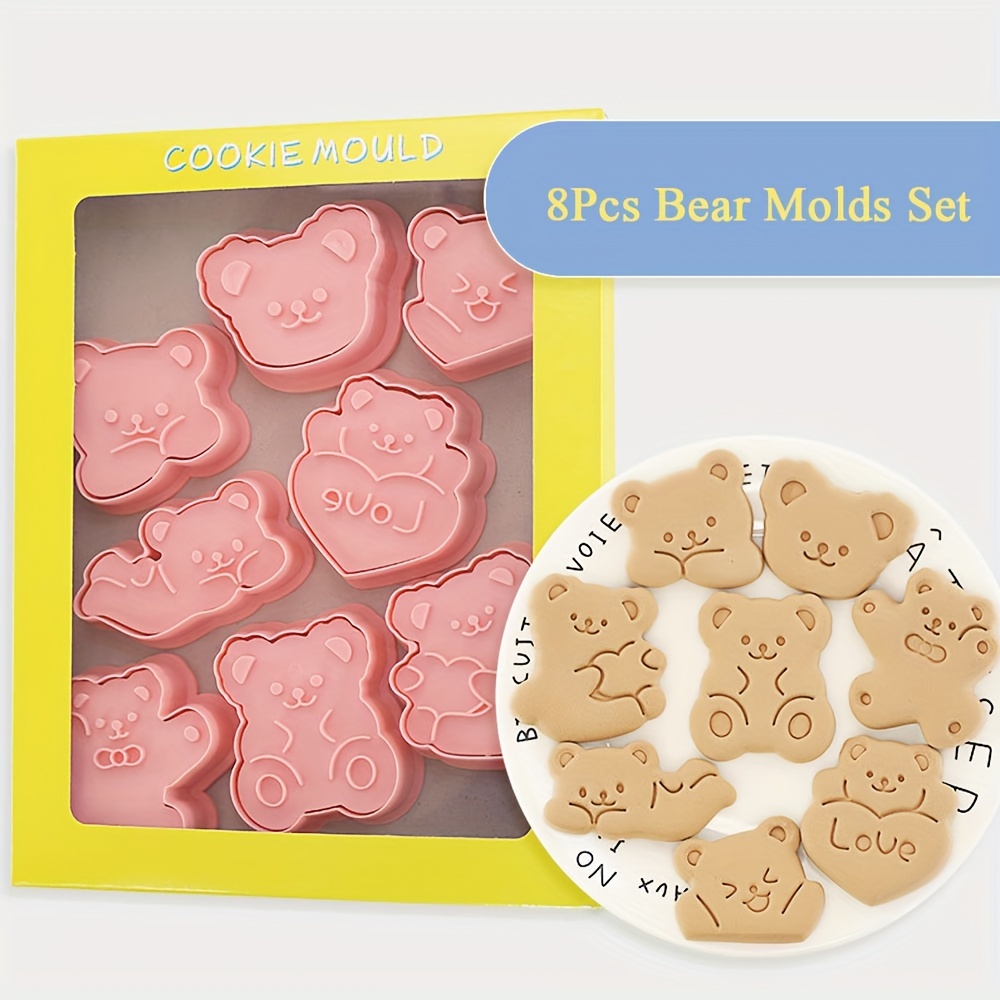 Sweet Cookie Crumb Bear Cutter Bear Cookie Cutter Stainless - Temu