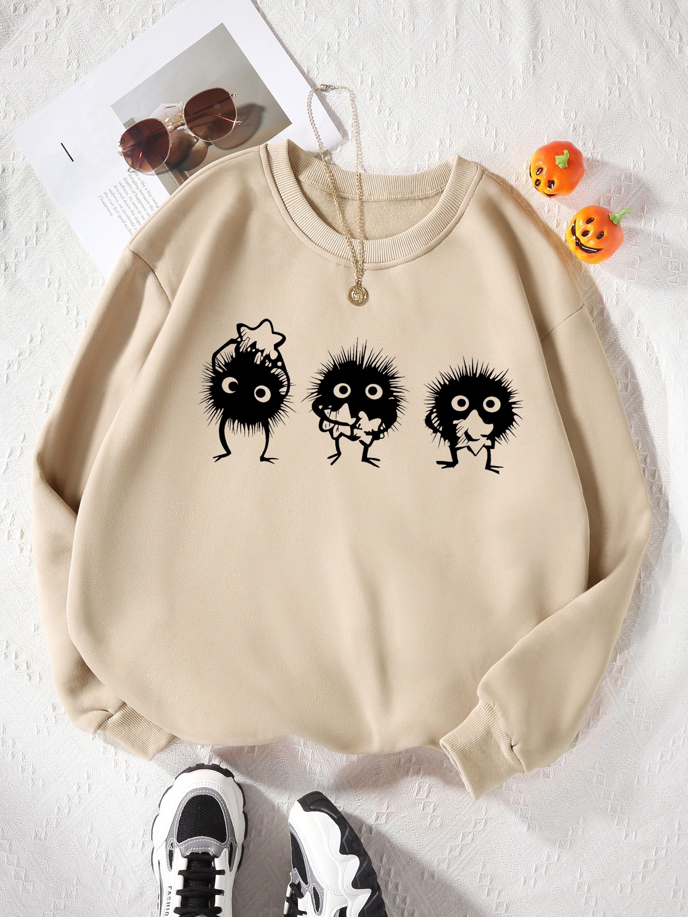Totoro Sem Rosto Impresso 3D Mulheres para Homens Hoodies Natal Camisola  Engraçada/Camisola/Jaqueta Trajes Cosplay - AliExpress