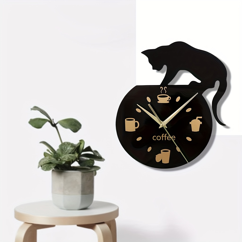 Kitty Clock - Free Shipping For New Users - Temu United Kingdom