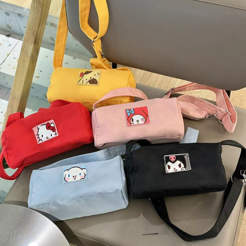 Miniso Cute Hello Kitty Mini Crossbody Bag, Pu Leather Shoulder Bag,  Perfect Sling Bag For Daily Use - Temu