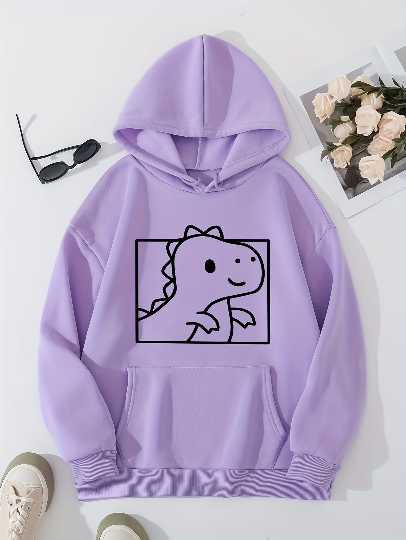 Anime dino outlet hoodie