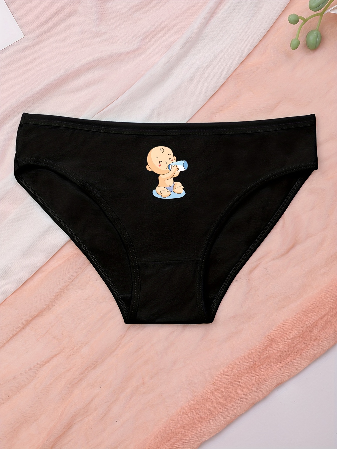 Japanese Girl Bra Briefs Set Cute Anime Cartoon Teddy Bear