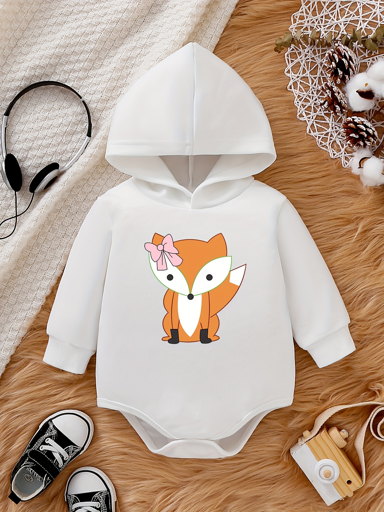 Baby girl sale fox outfit