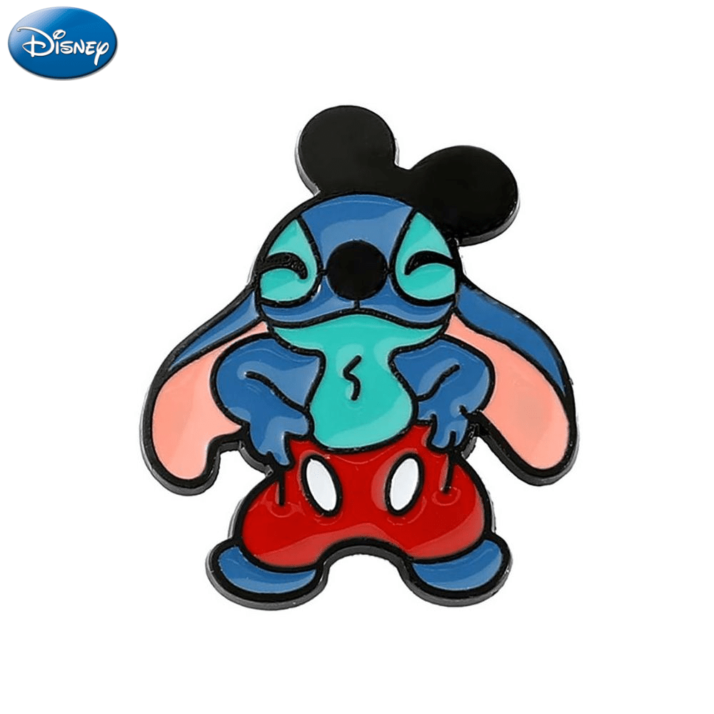 Disney Stitch Lapel Pins for Jacket Backpack Badge Accessories