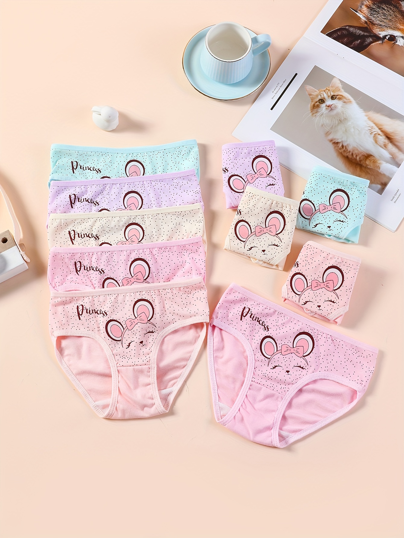 Girls Underwear Panties - Temu