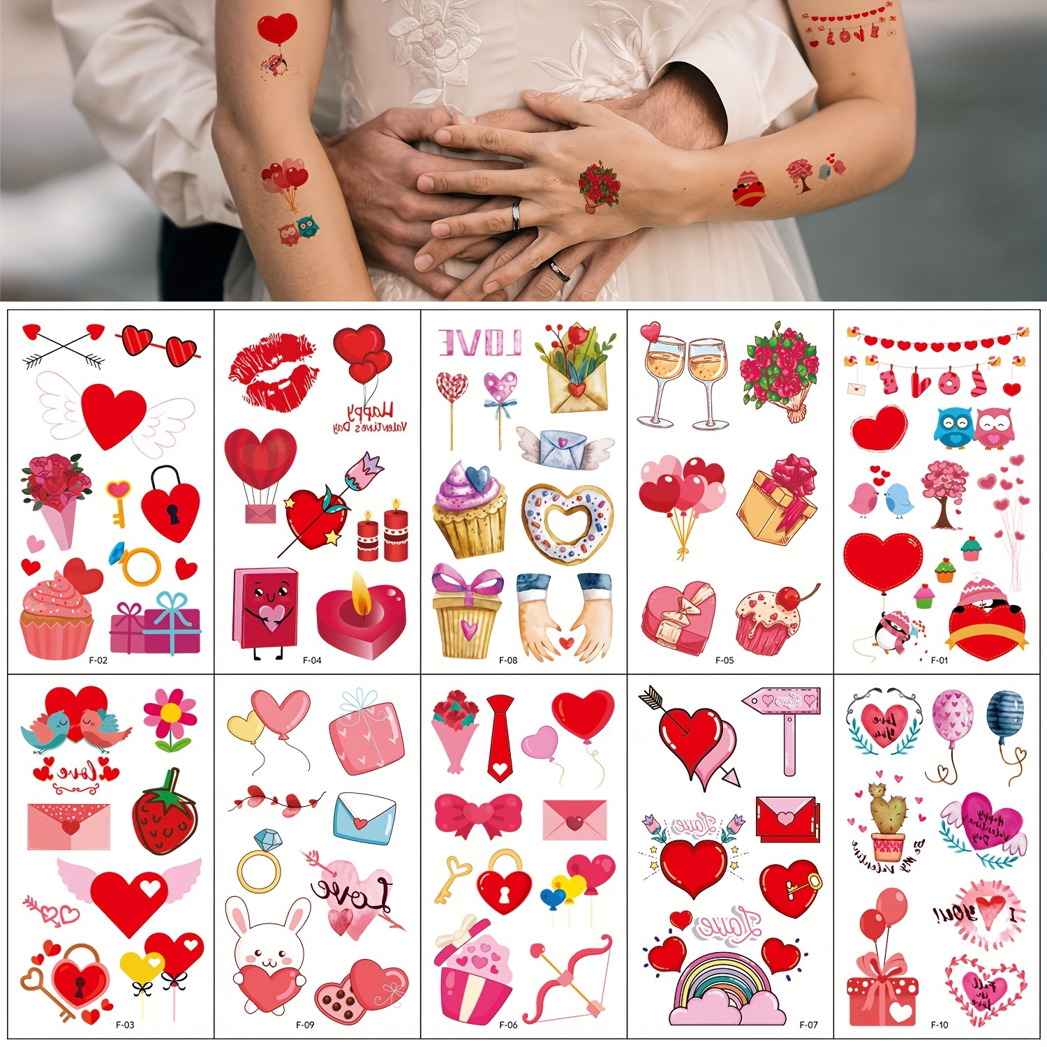 2X Angel Wings Temporary Tattoo Sticker Waterproof Vintage Large Adult Men  Women