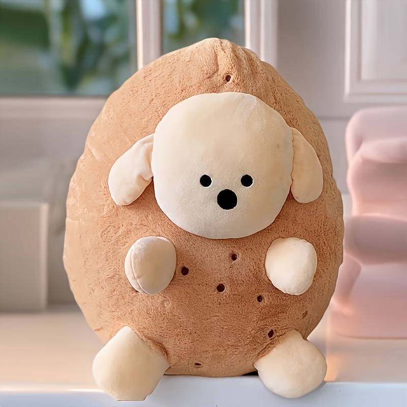 1pc Cartoon Potato Plush,Gift Fashion Creative Soft Big Mouth