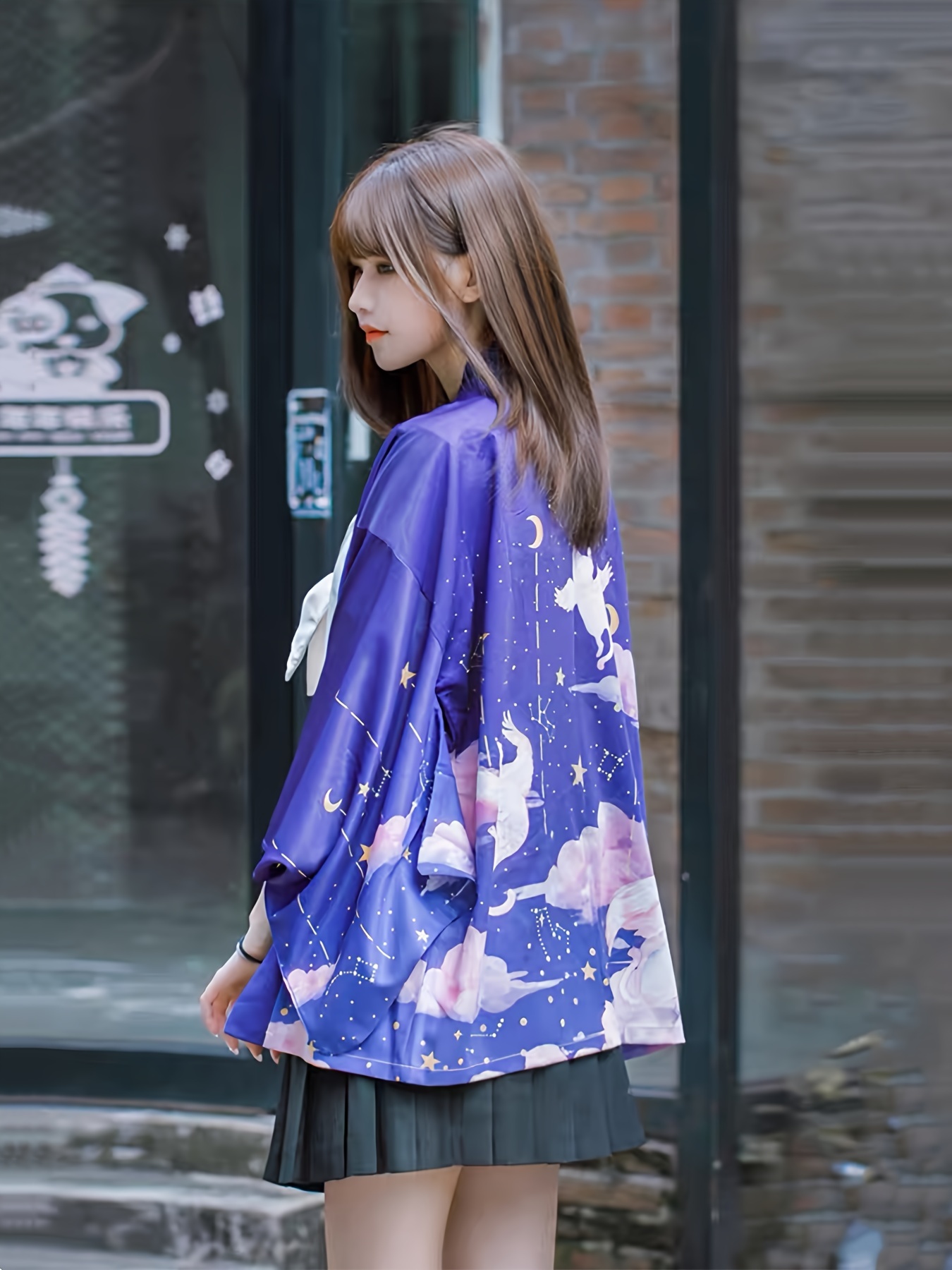 Gorgeous Japanese Anime Kimono Set - Perfect For Cosplay And Halloween!  Christmas, Halloween, Thanksgiving Gifts