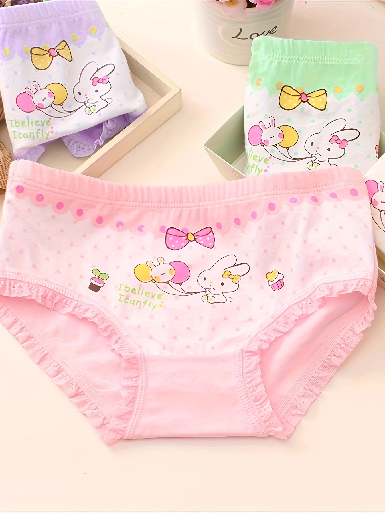 Cotton Printed Panties - Temu