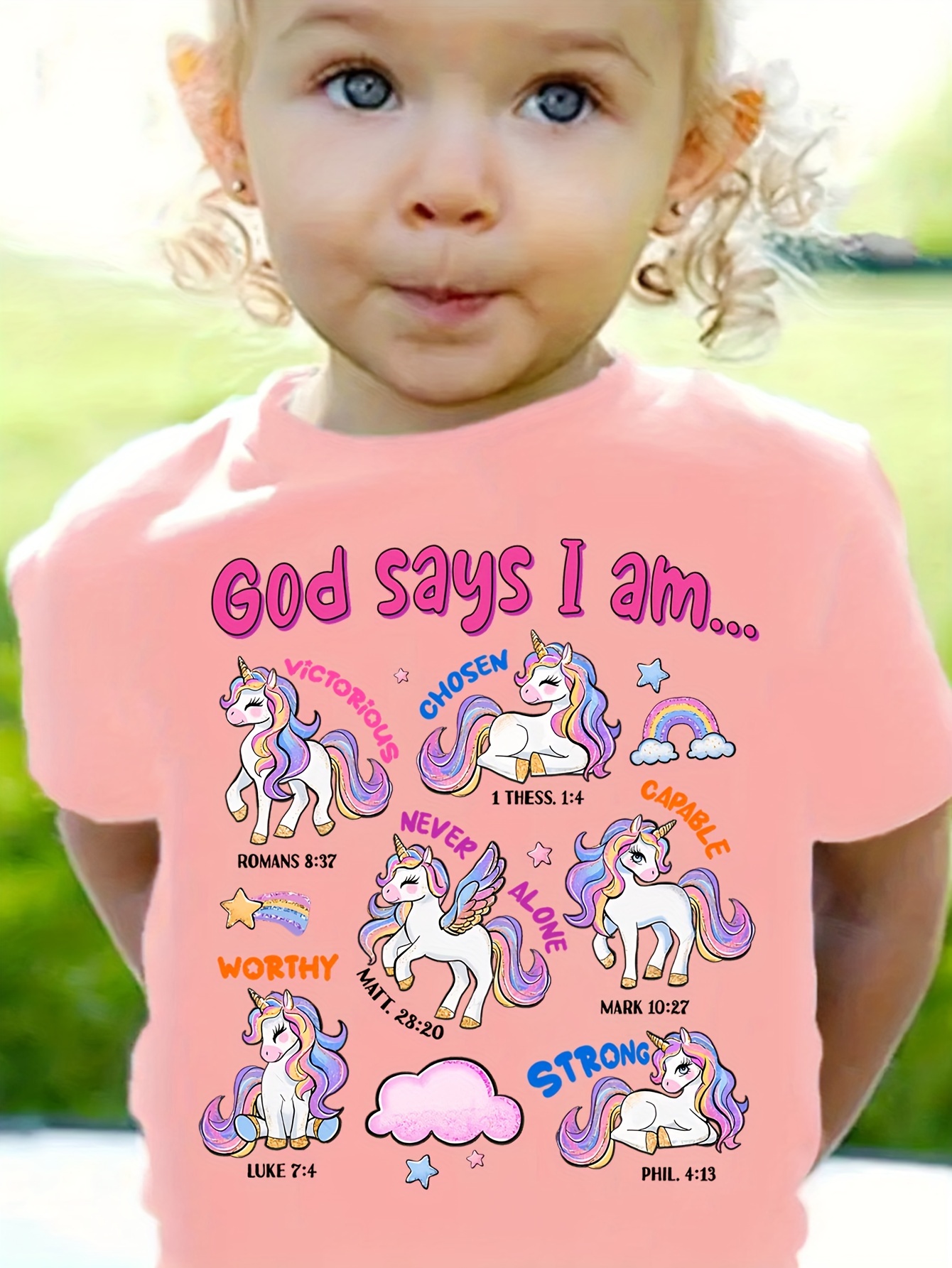 Camiseta para niña unicornio - Ostu