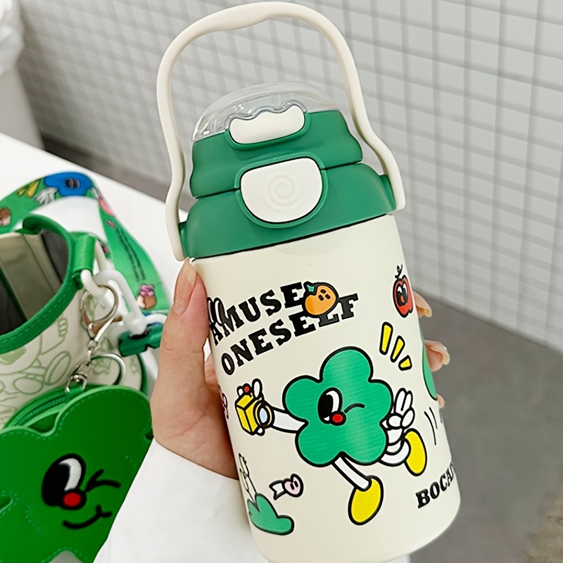 450ml Vacuum Insulated Cute Travel Mug Leakproof Double Wall Stainless  Steel Water Bottle Reusable Coffee Cup with Lid for Hot & Cold - China  Drink Water Bottle Bag and Lovely Cute Plastic