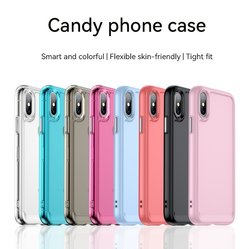 Funda Iphone Xs Max 6.5 Funda Ultra Delgada Gel Silicona - Temu Mexico