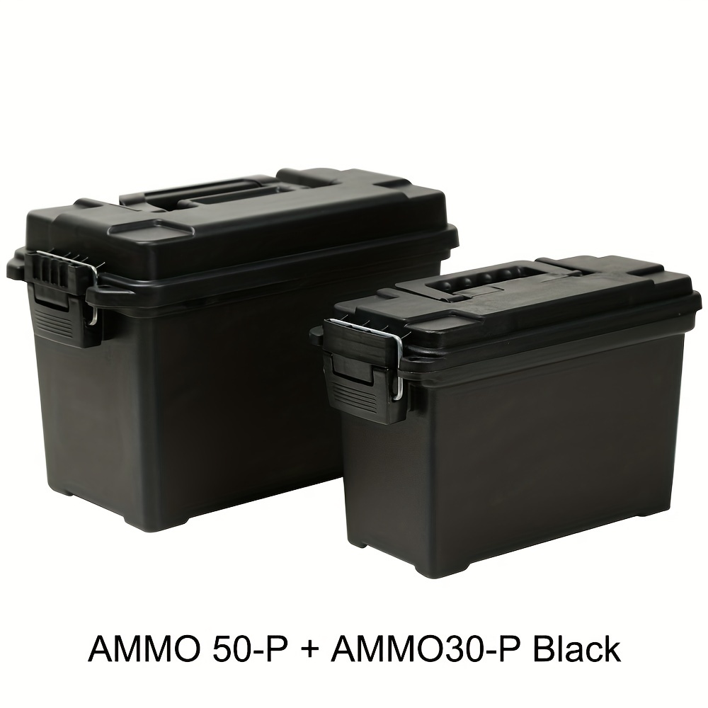 Tactical Ammo Box Bullet Shell Holder Box Plastic EDC Ammo Can