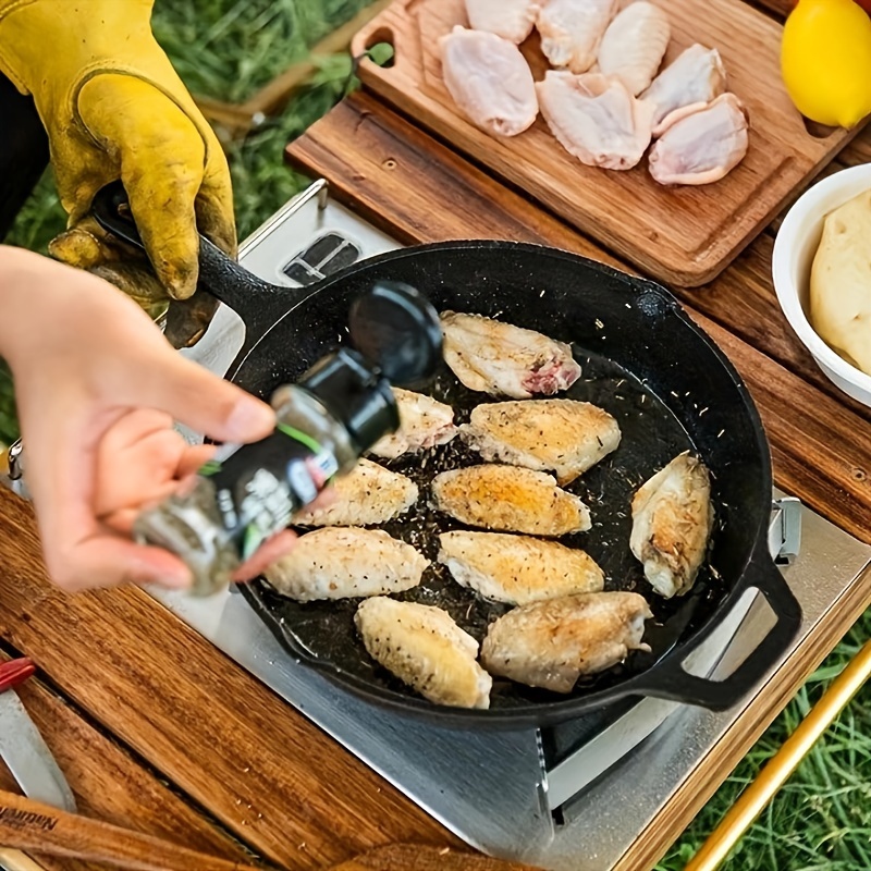 Barbacoa de hierro fundido utensilios de cocina sartén sartén