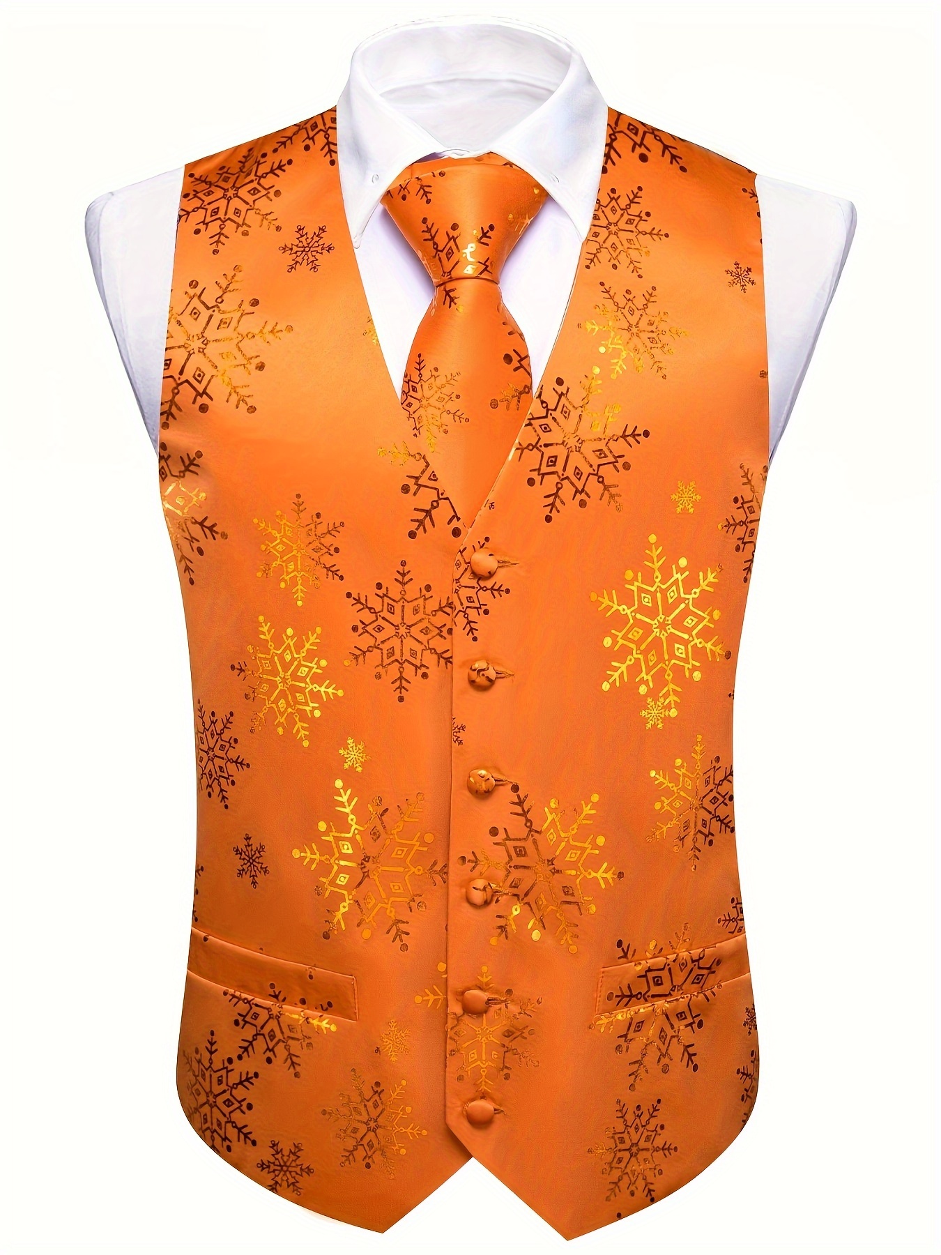 Xmas waistcoat deals and tie