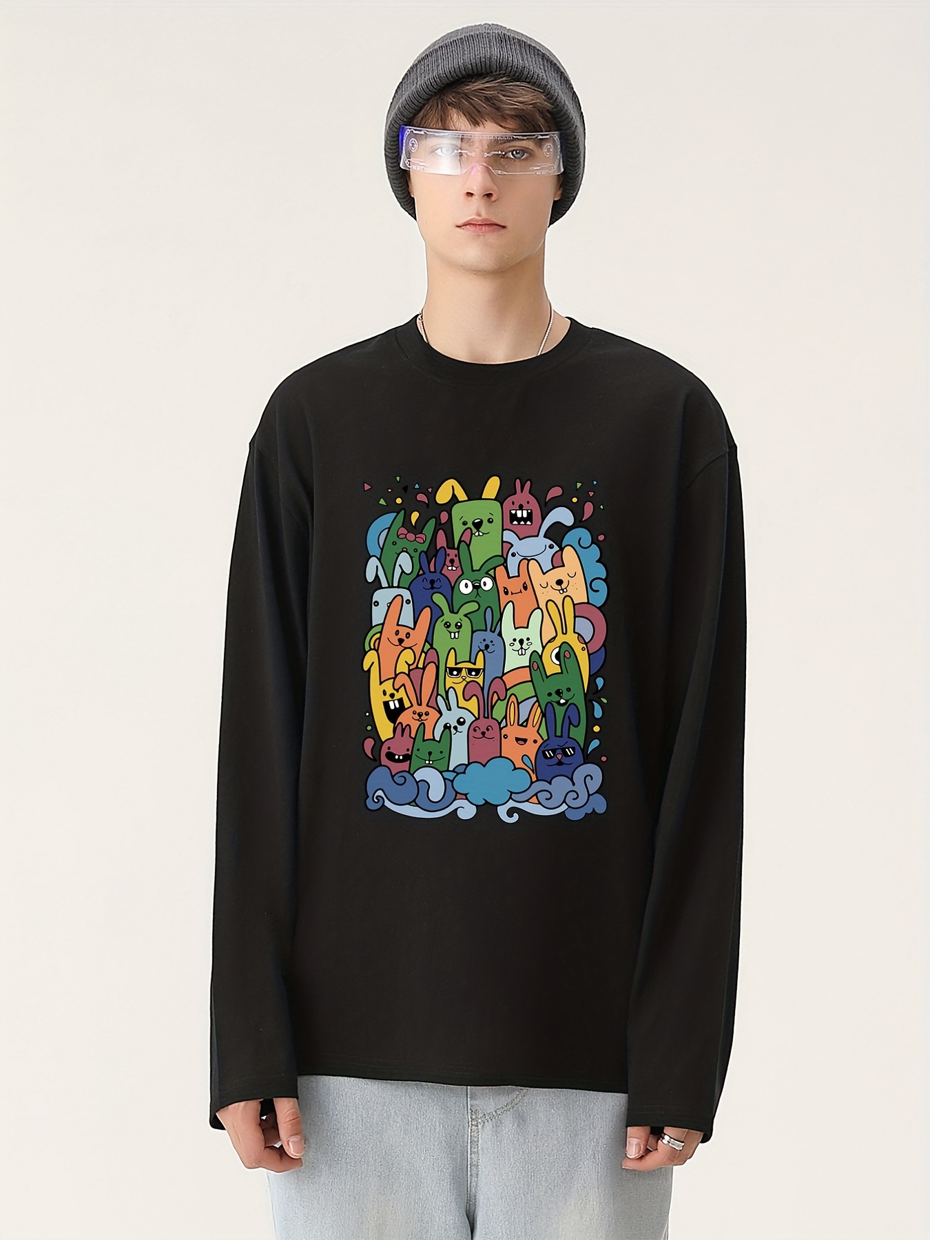 Long-Sleeved Graphic Shirt - Men - Ready-to-Wear