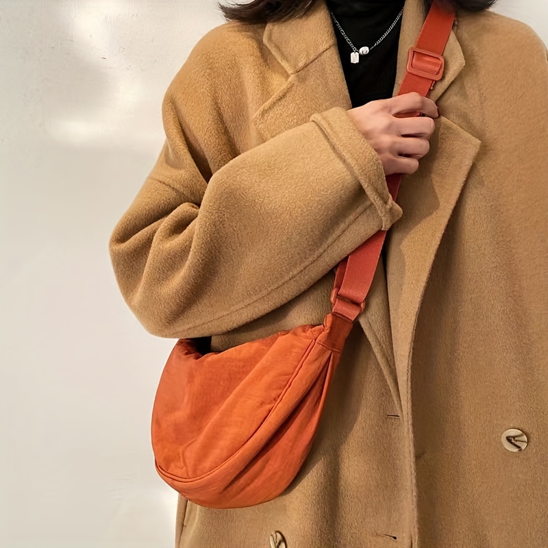 dumpling bag brown 腋下包 Casual sling bag women korean style