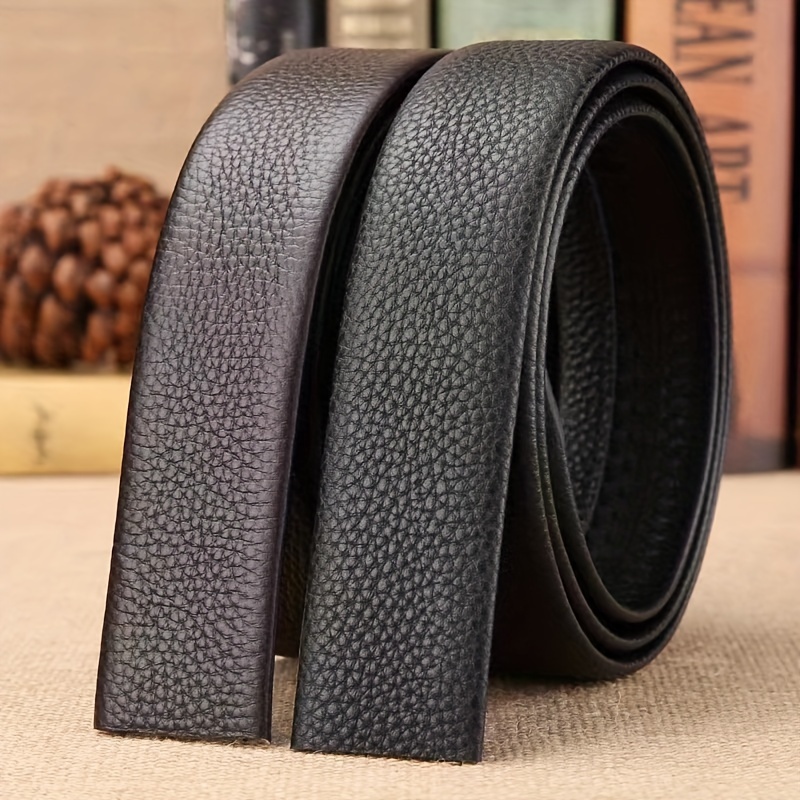 Men's Fashion Pu Automatic Buckle Belt For Wedding Daily (without