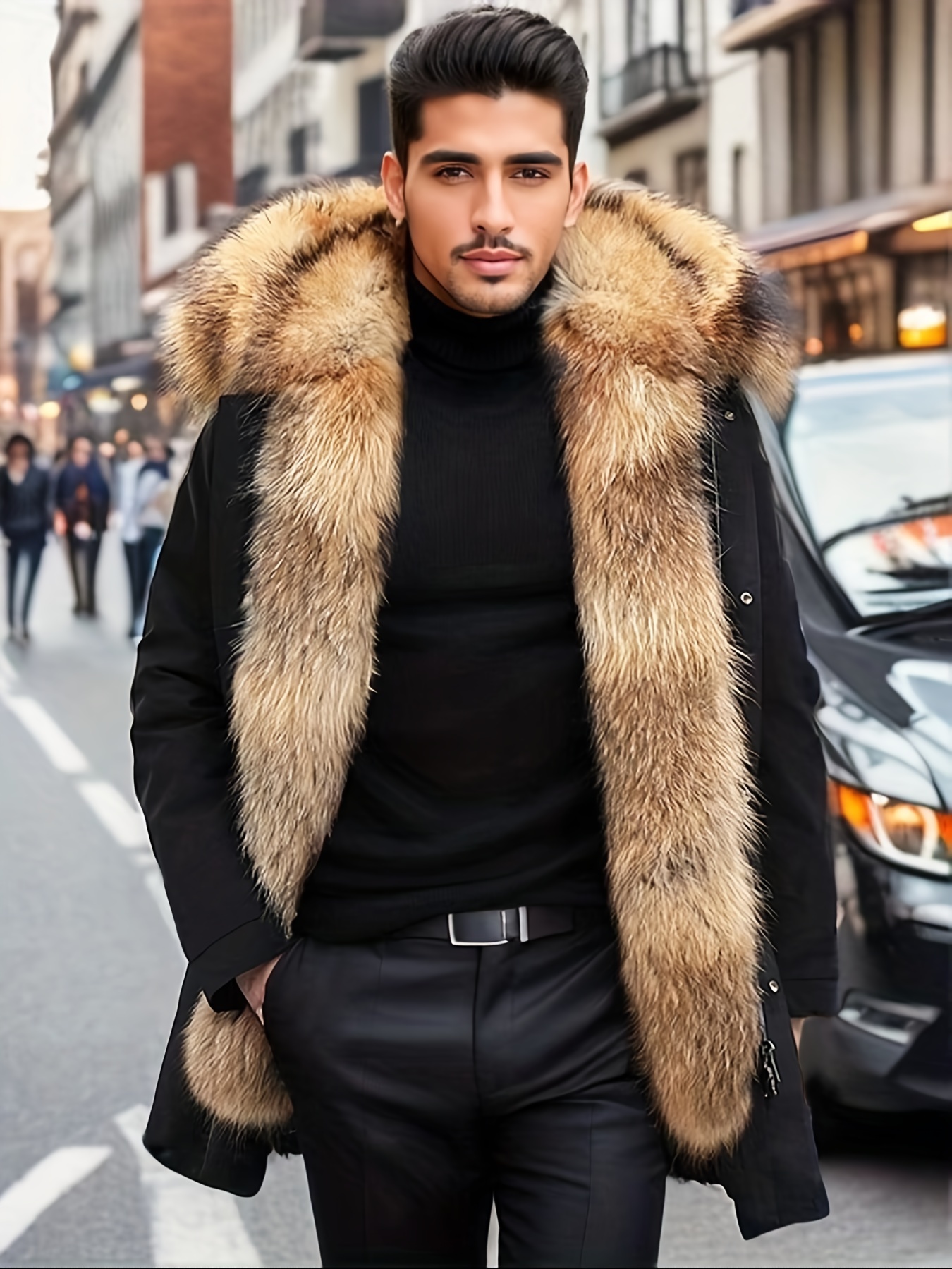 Fourrure Homme : manteaux et vestes en fourrure