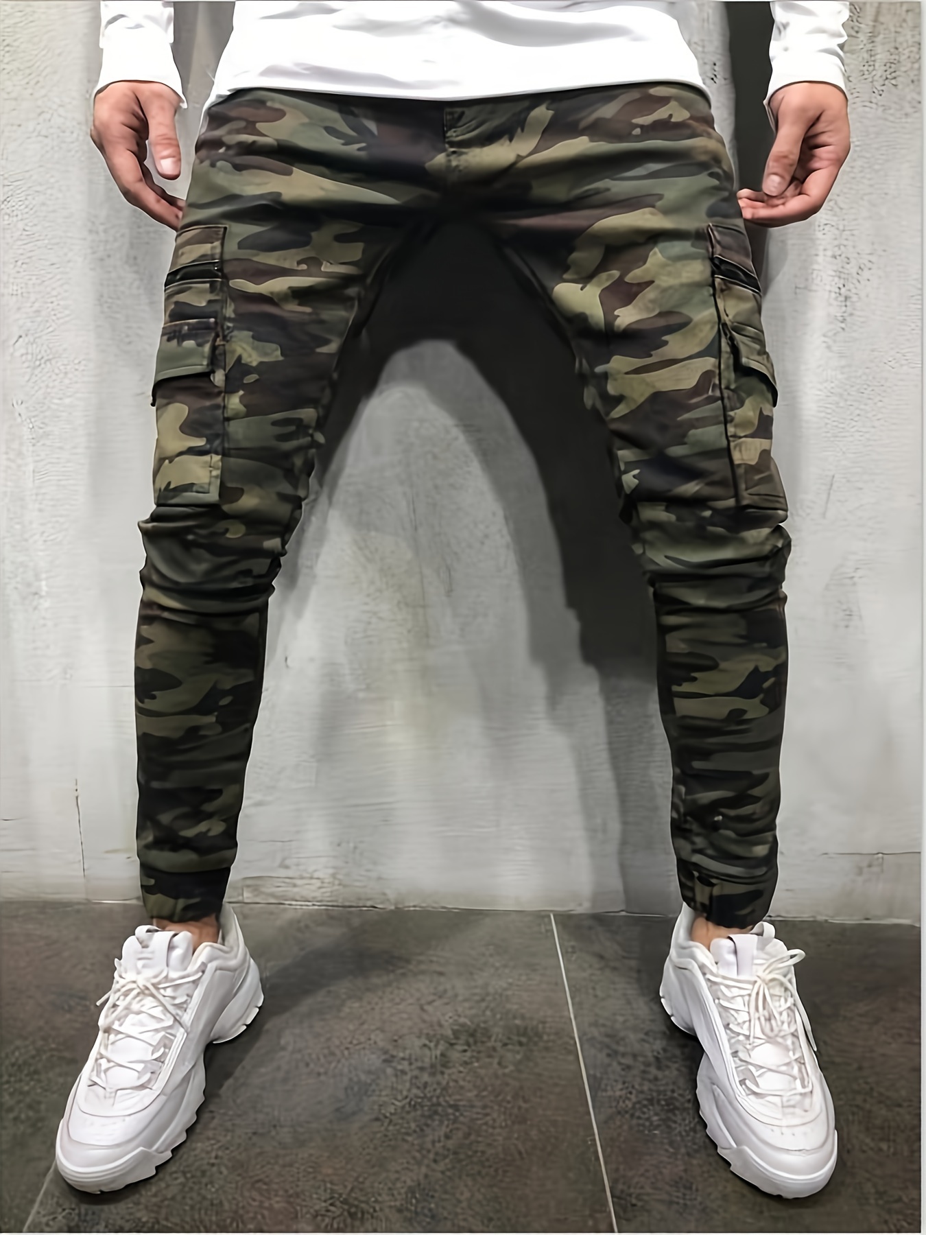 Mens designer best sale camo pants