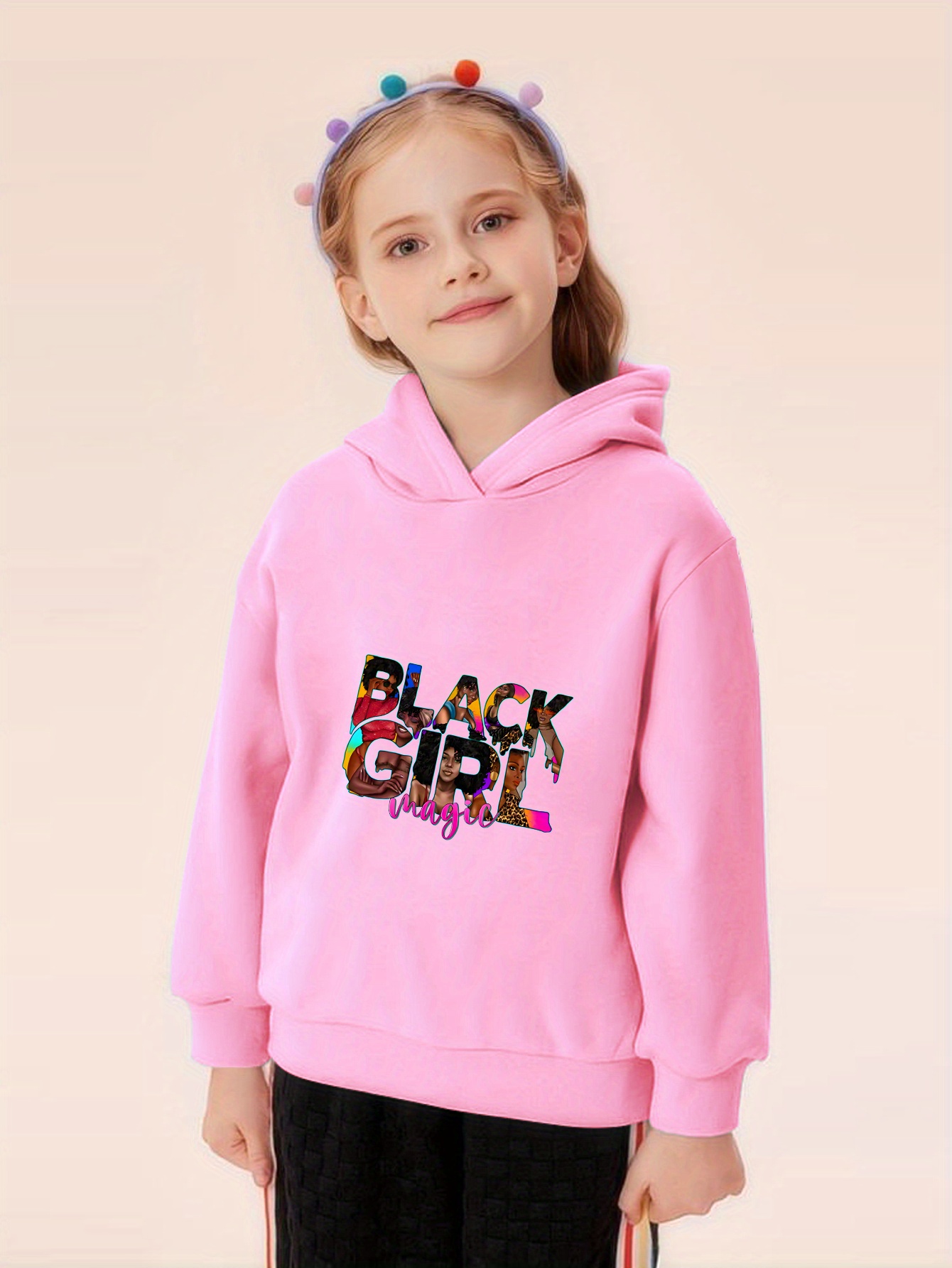 Sudadera pink online negra