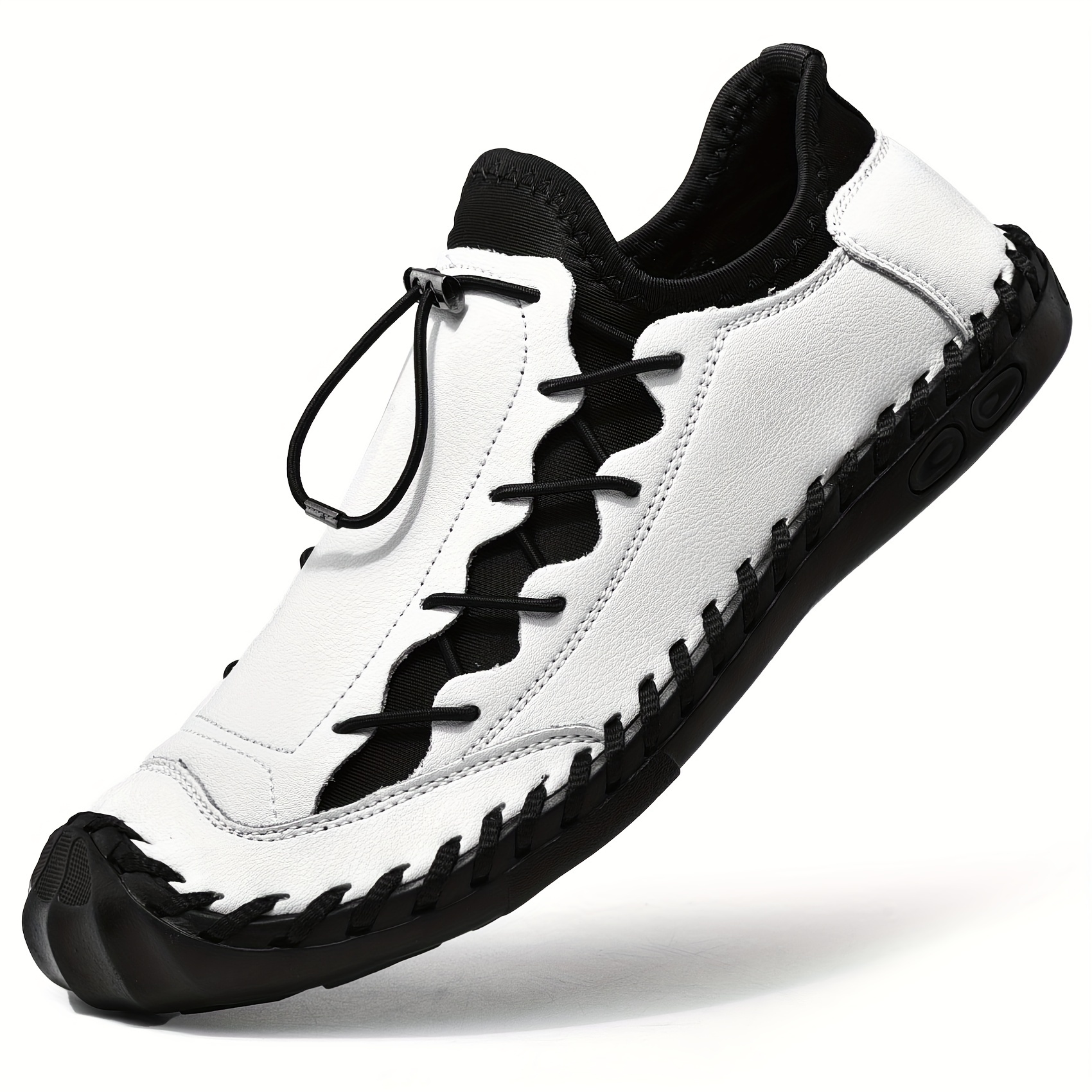 Zapatos De Los Hombres De Verano Blanco Zapatillas De Deporte Encaje Zapato  De Deportes Casual Entrenadores Transpirable Jogging Caminar Tenis Hombre