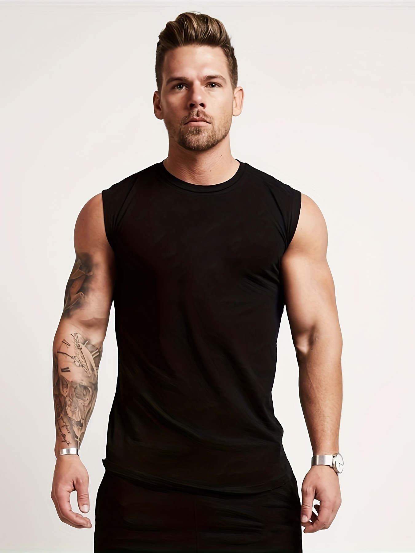 Tank Top Muscle Shirt - Temu