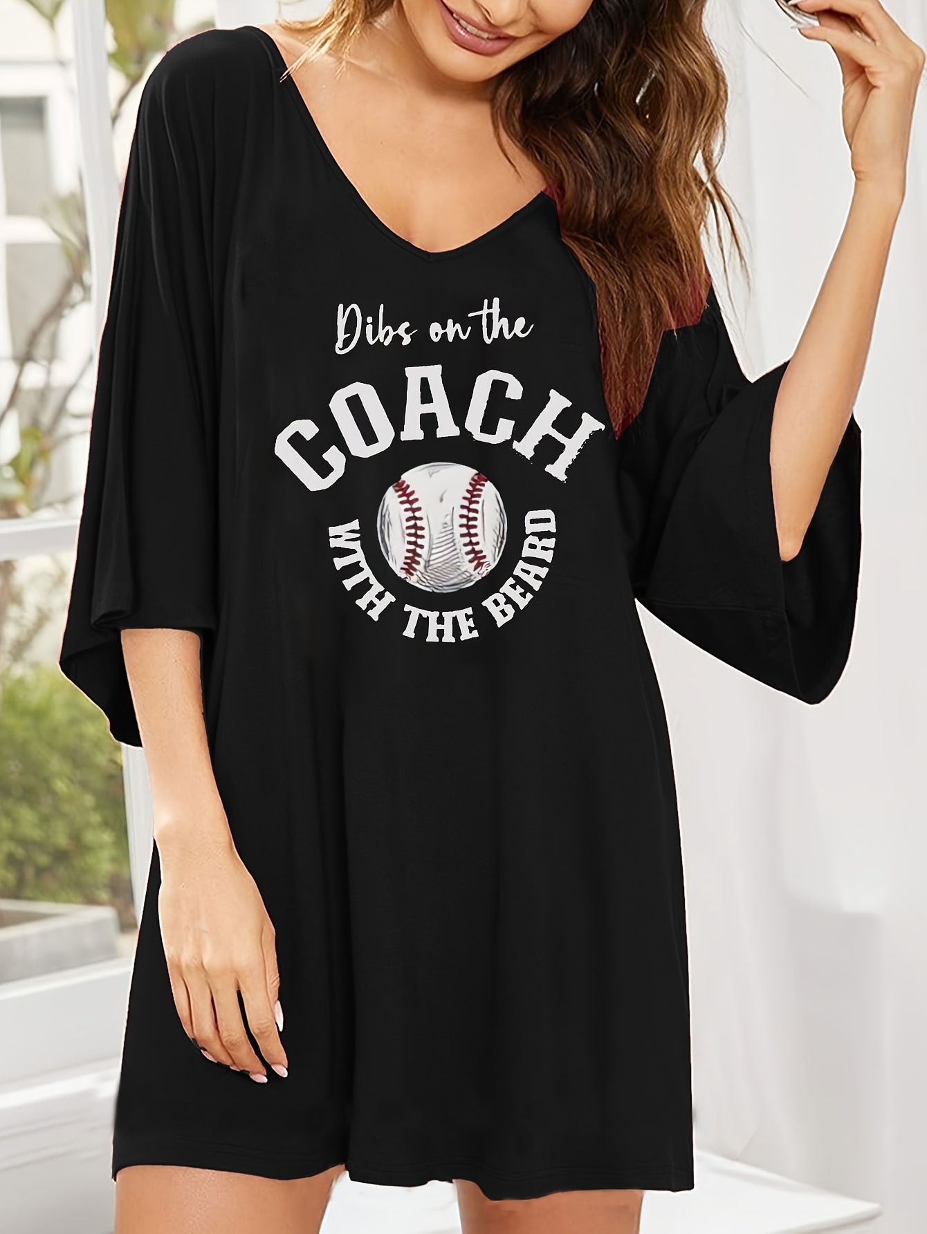 Vestido beisbol mujer hot sale