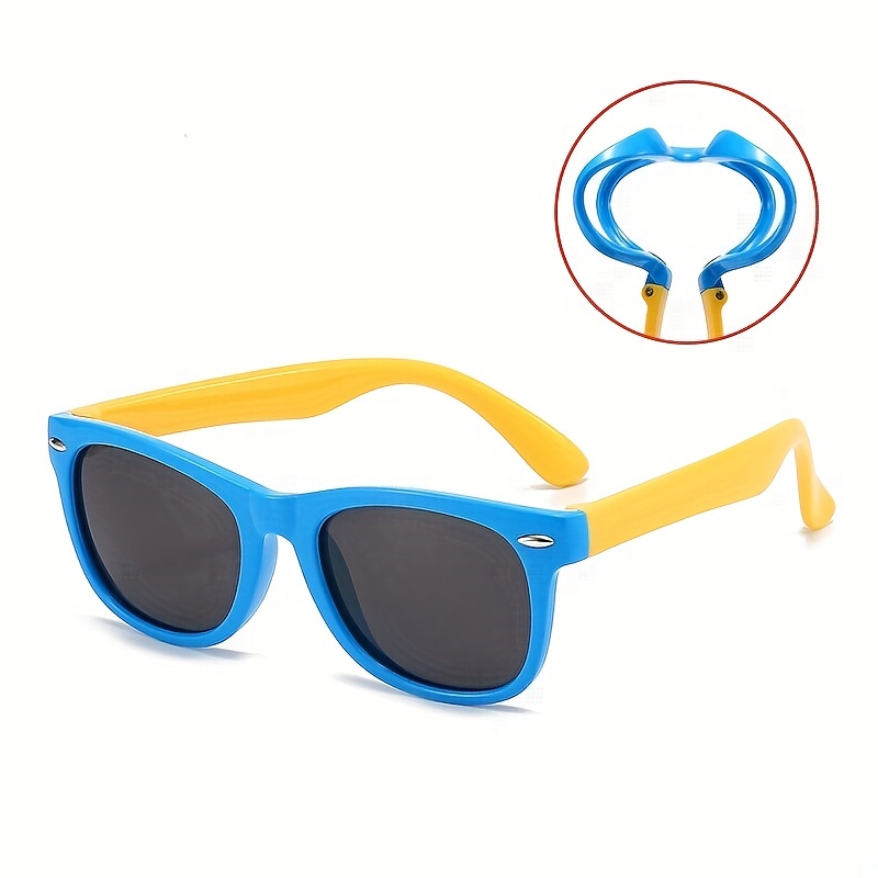 Polarized Baby Infant Toddler Sunglasses Strap Safe Soft - Temu Canada