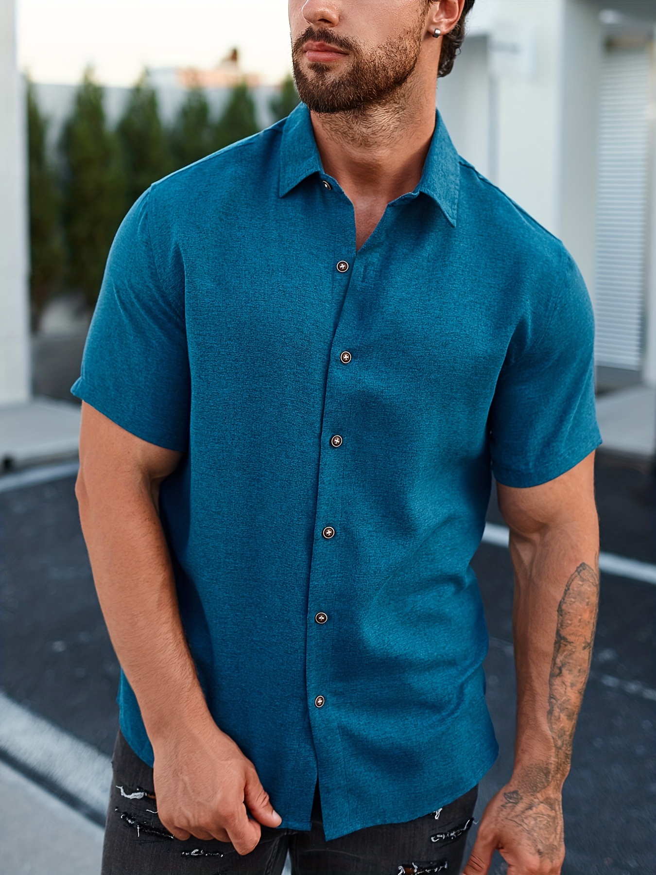 Short-Sleeved Shirt - Men - Ready-to-Wear