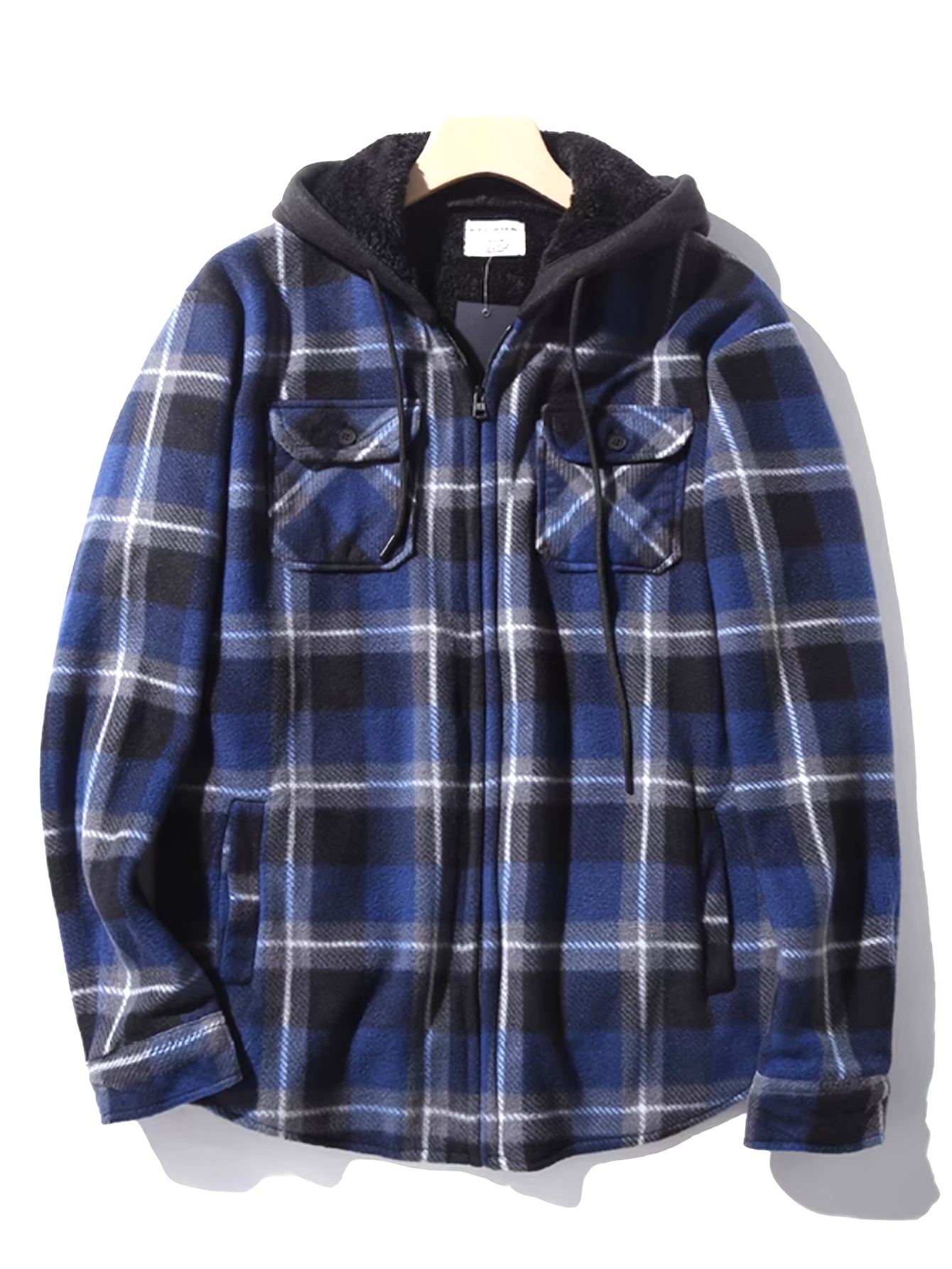 Fleece lined lumberjack on sale shirt