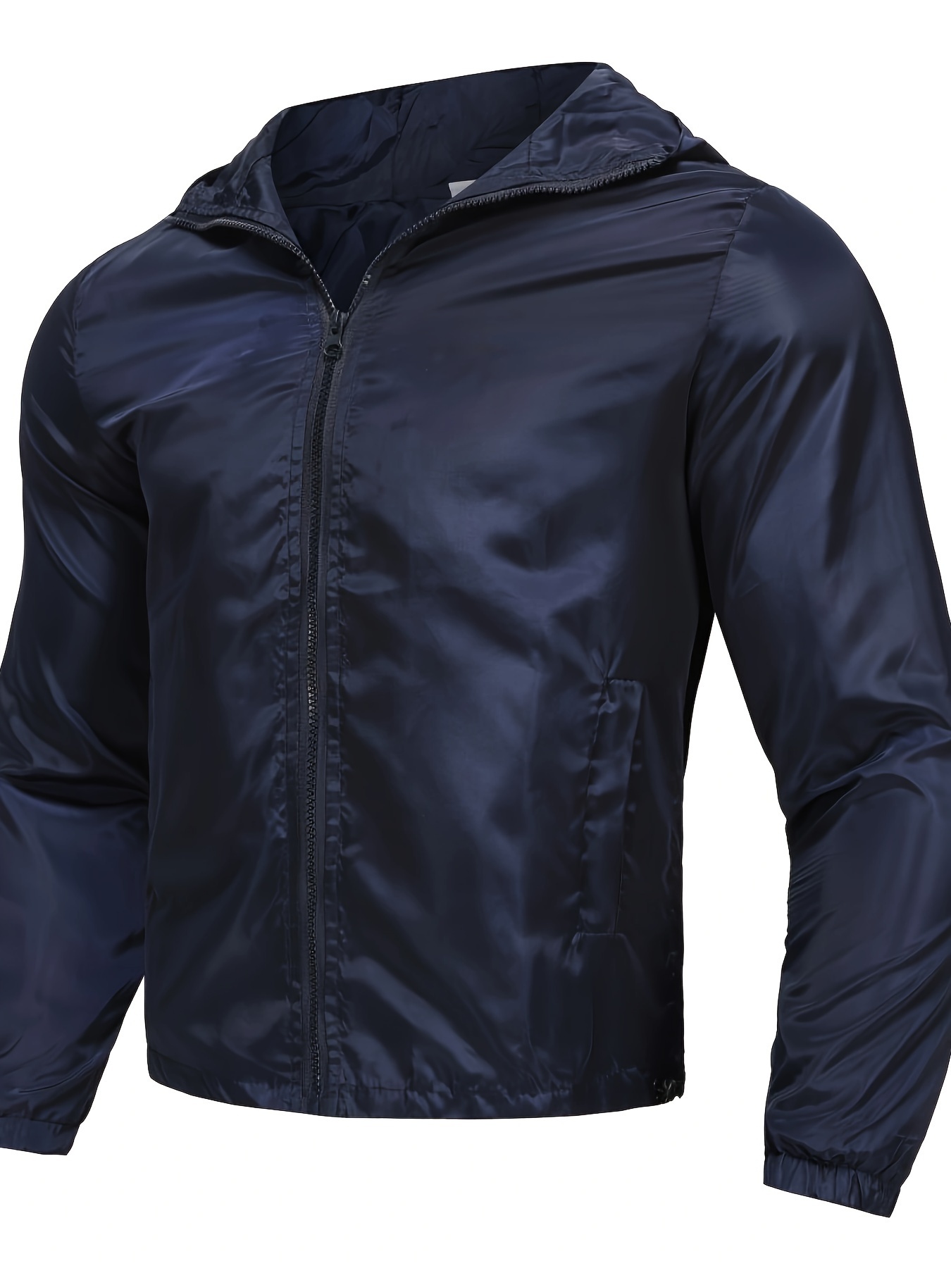 Breathable Sunscreen Windbreaker Men's Casual Quick Drying - Temu