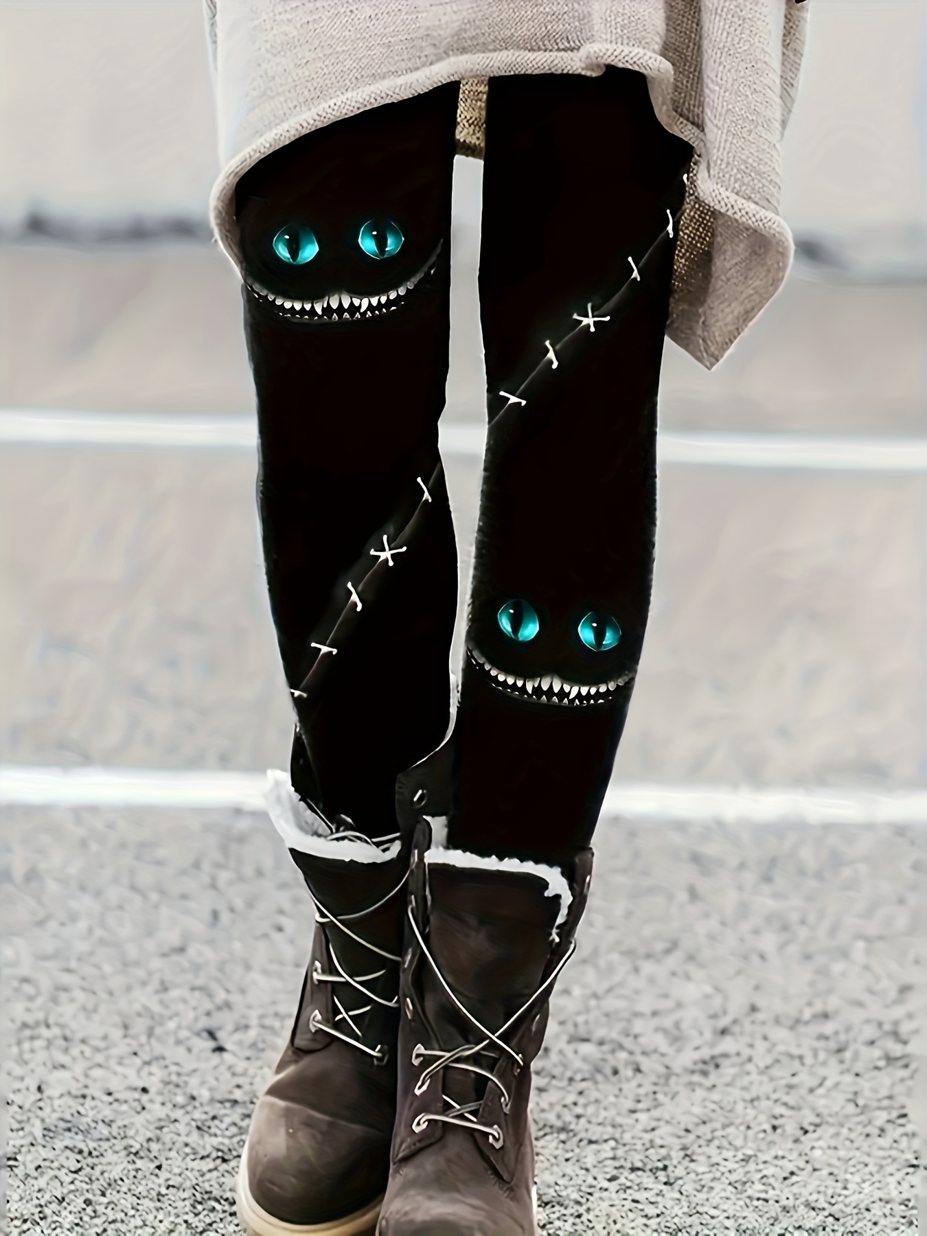 Cat Leggings - Temu