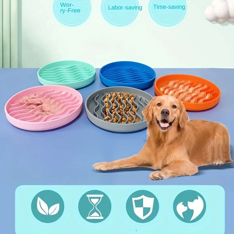 Pet Circular Puzzle Toy Dog Food Hiding Device Anti Choking Slow Food Dog  Bowl Pet Supplies Toy - AliExpress