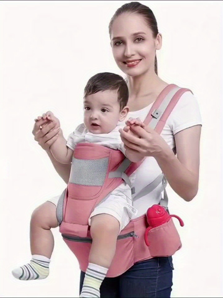 1pc Portabebés Cómodo y Ergonómico, Taburete Multifuncional para Viajes y Sujeción de Niños - Imagen 11