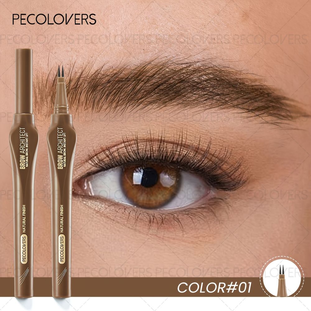 Ultra-Fine Pointed Makeup Brush for Precision Application
