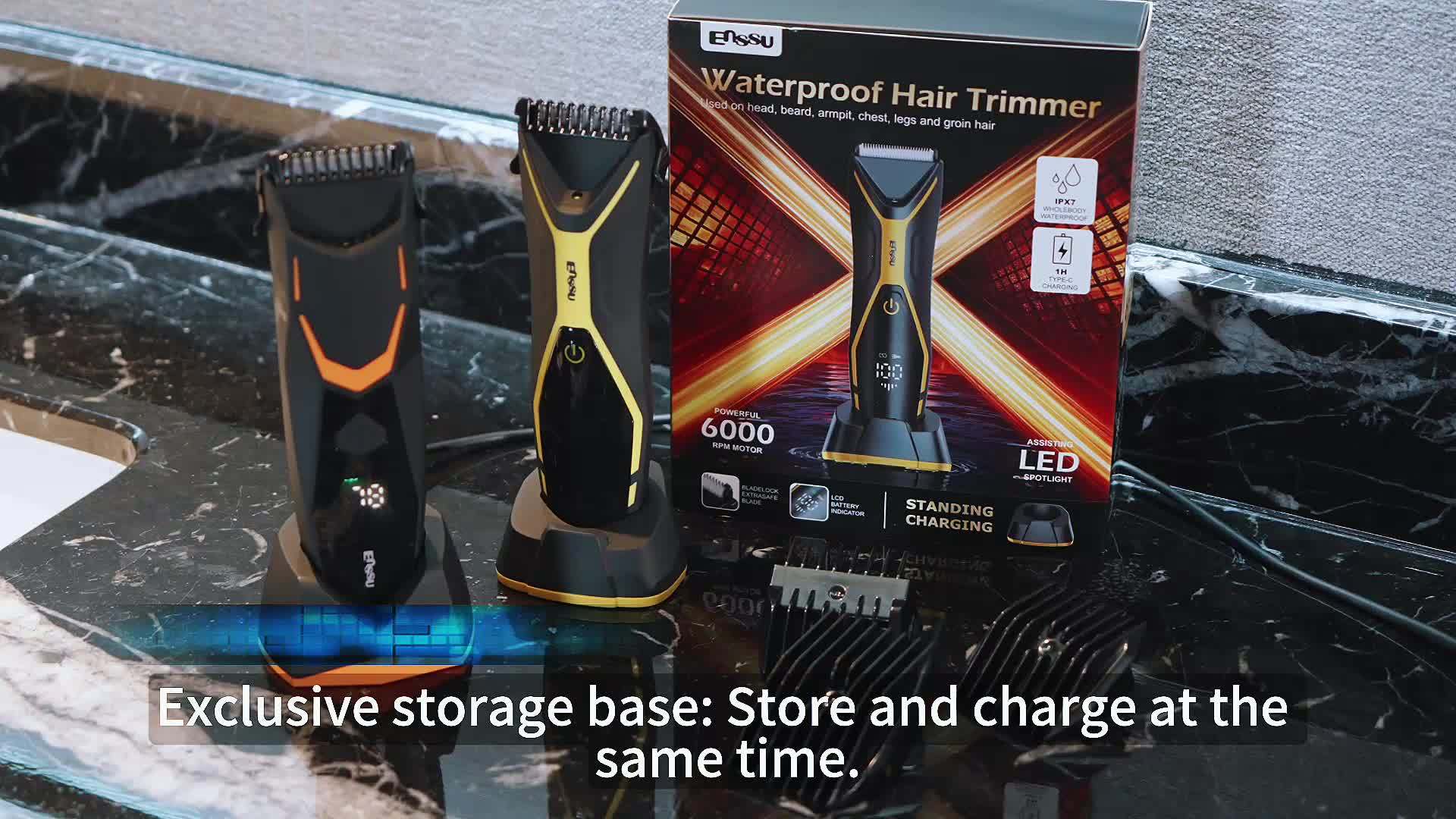 Enssu Professionele Buik- en Lichaamshaartrimmer