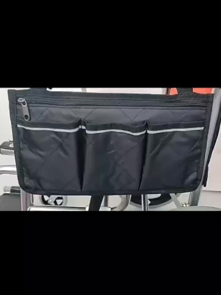 Stroller Auxiliary Hanging Bag for Wheelchair Armrest Storage