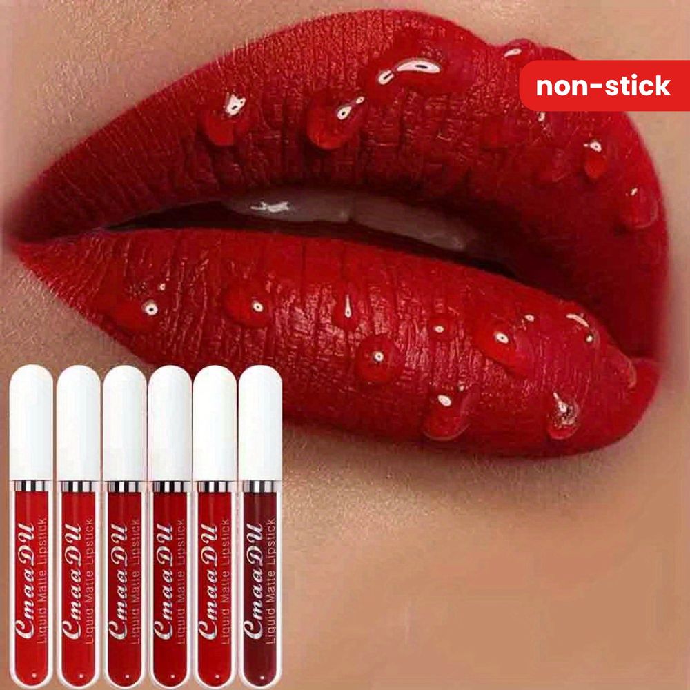 6pcs Waterproof Quick-Dry Liquid Makeup Brush Set
