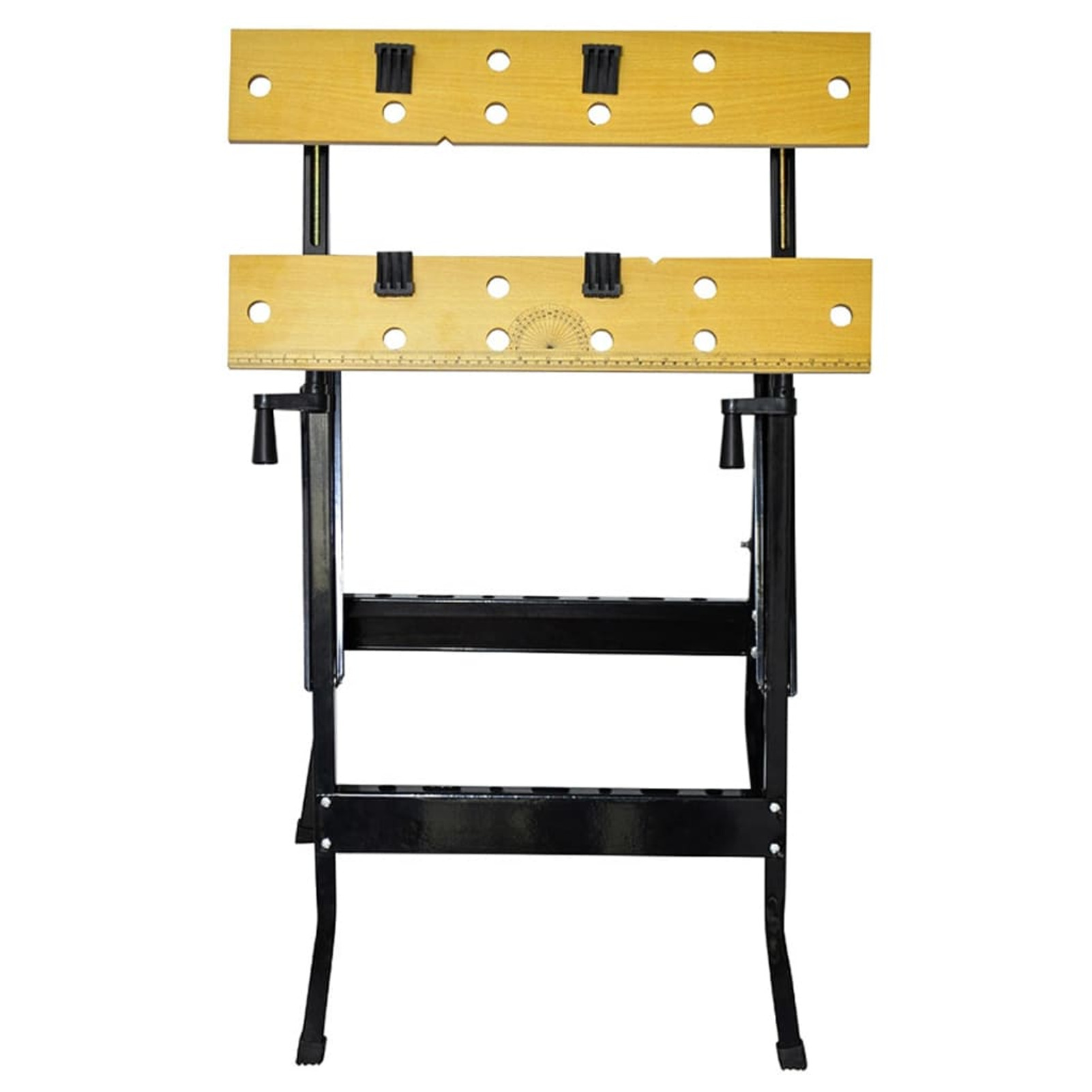 Portable Foldable Mdf Workbench With Non-slip Rubber Feet - Heavy-duty Foldable Table Suitable For Workshop,, & - Compact Storage, Assembly, Sturdy Workstation