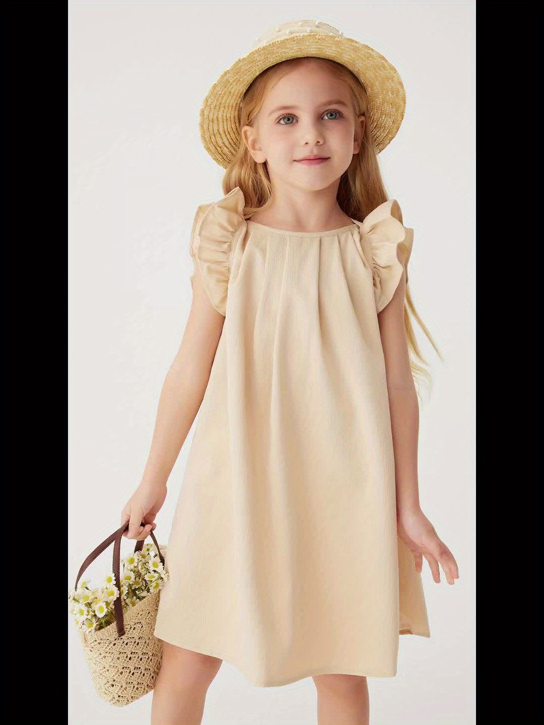 Cream baby girl outlet dress