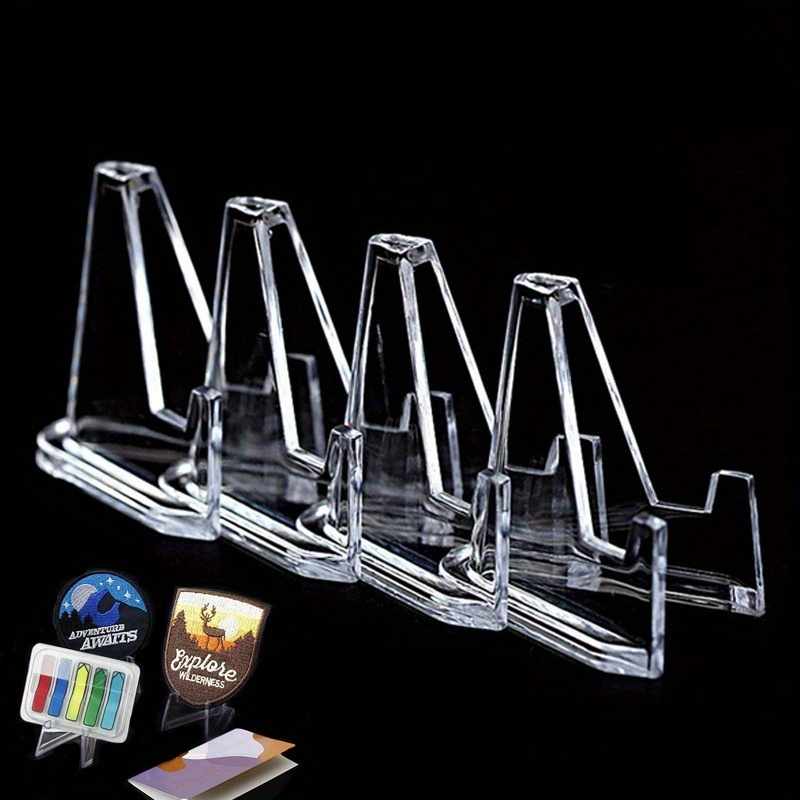 Display Stand Acrylic Triangle Stand Display Collection - Temu