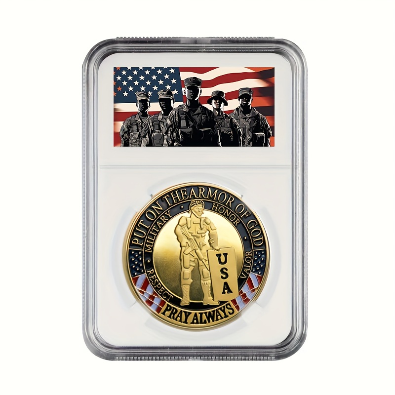 20pcs Vietnam War Veteran Commemorative Coin Collection Arts Gifts Souvenir