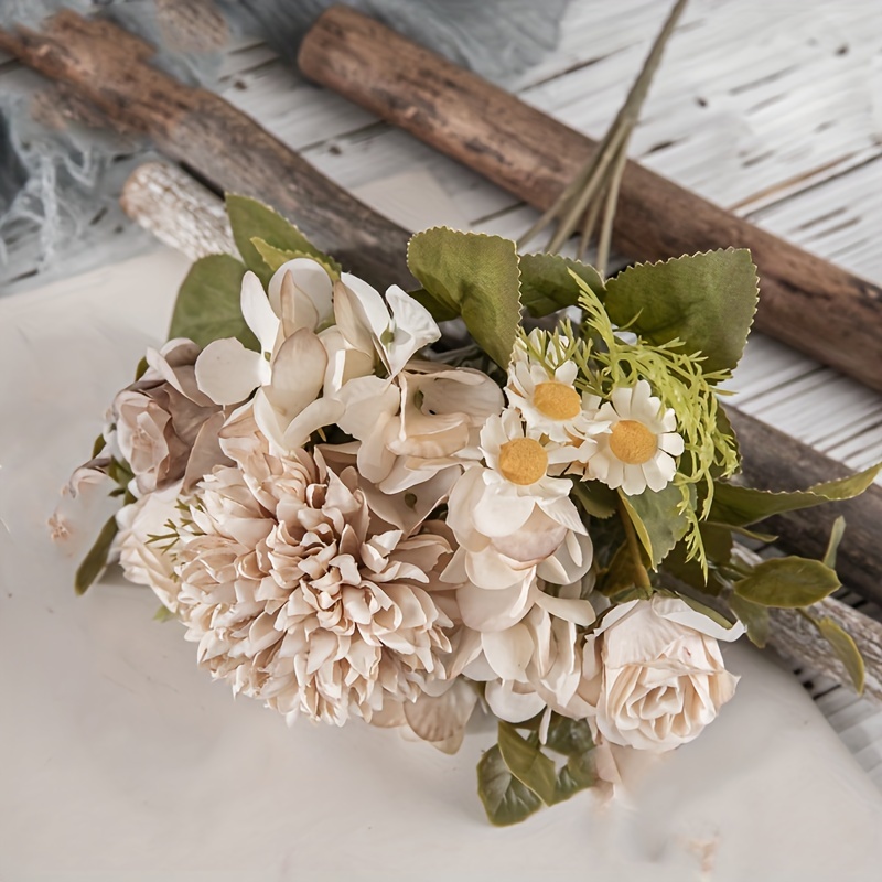 Diadema flores preservadas niña - Romántica - Camomile Bouquet