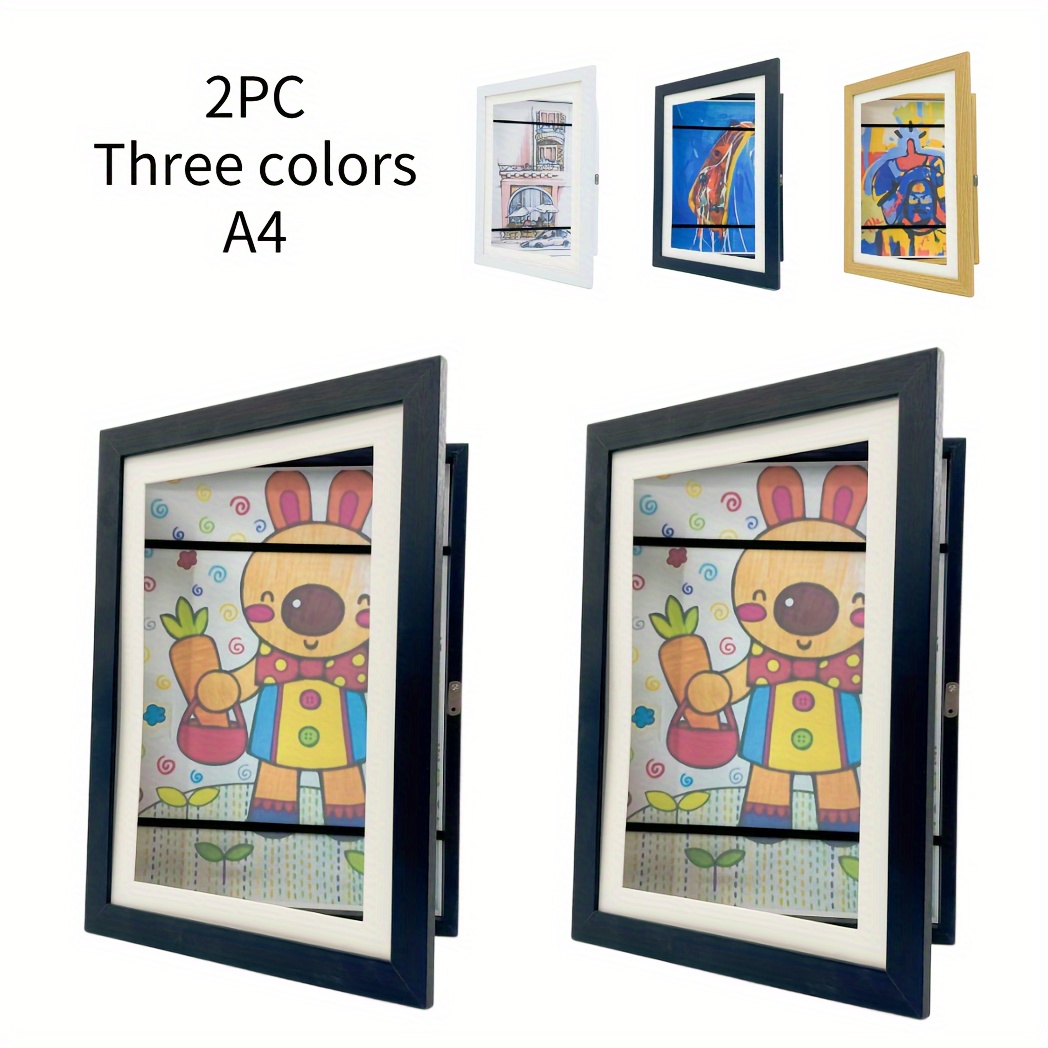 2pcs Picture Frame Craft Kit, 4x6 Diy Picture Frame Making Kit, Hand Art Kit  To Decorate Tabletop And Walls, The Ideal Art And Craft Gift For Boys And  Girls Aged 6-8