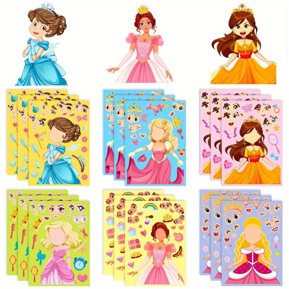 Princess Stickers Water Bottles Birthday  Stickers Disney Princesses Water  Bottle - Party Stickers & Labels - Aliexpress